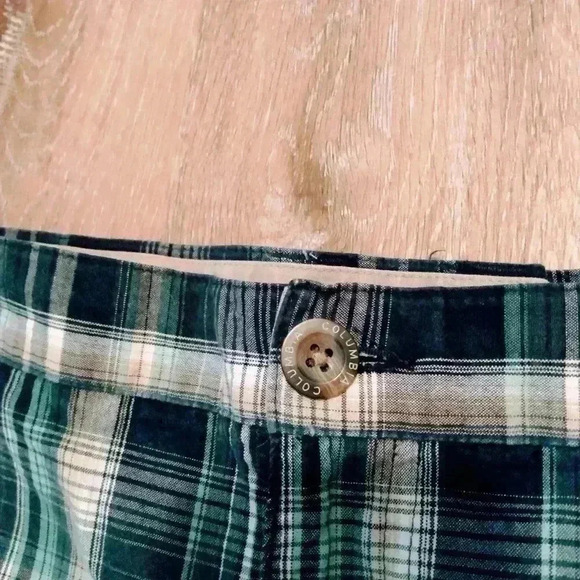 Columbia men's size 34 plaid shorts with pockets - Picture 7 of 8